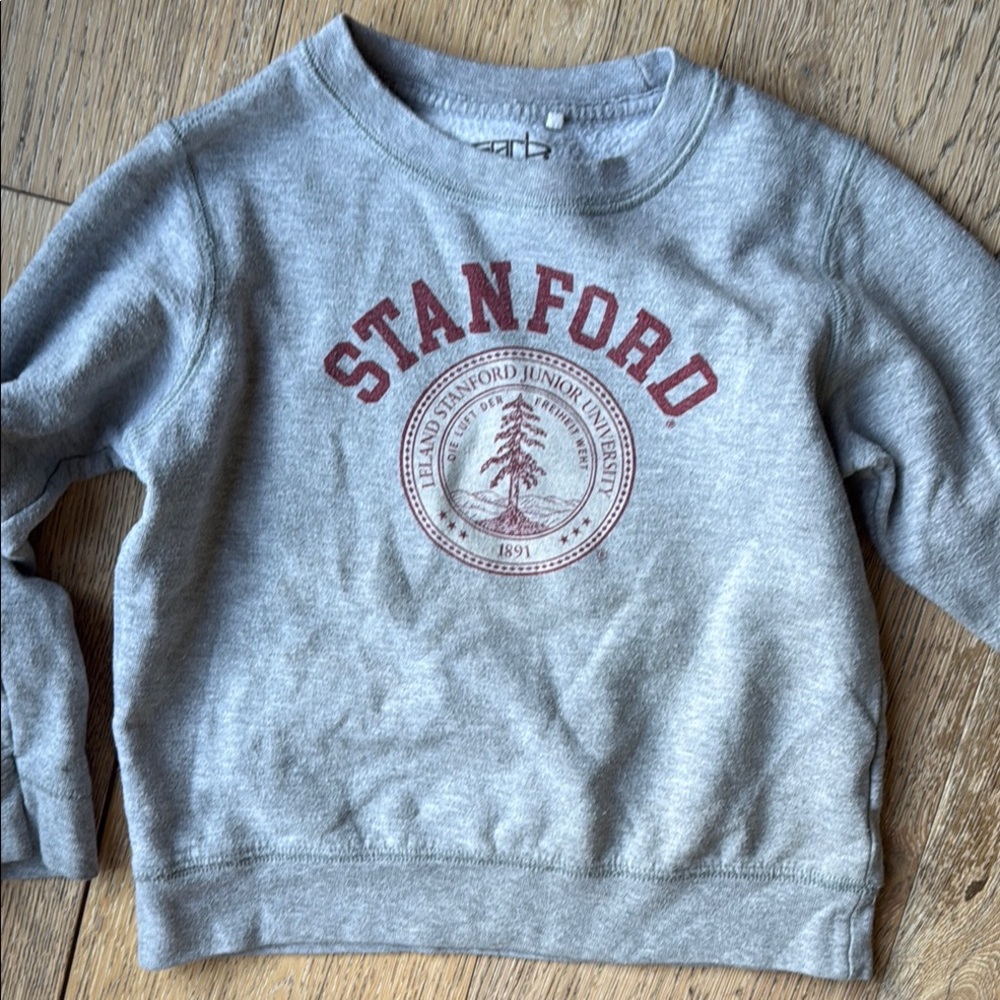Stanford Kids Gray Sweatshirt